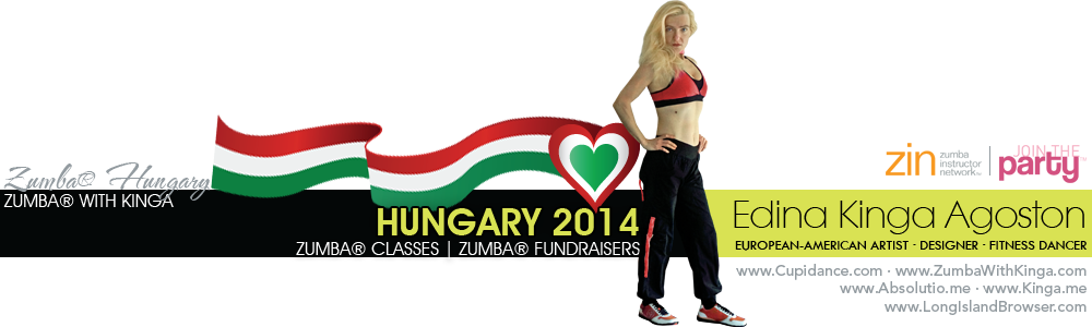 Zumba with Kinga Hungary 2014 - Classes Fundraisers Parties