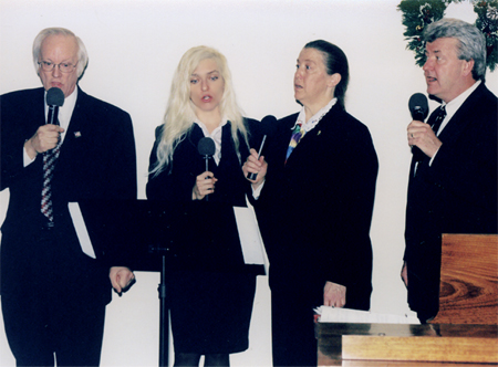 The Island Singers Christian Gospel Acapella Voice Quartet