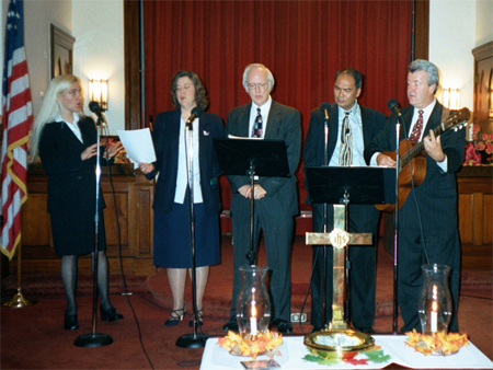 The Island Singers Christian Gospel Acapella Voice Quartet