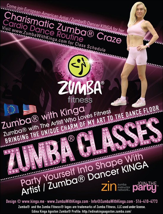 Zumba with Kinga - Charismatic Zumba Craze Cardio Dance Fitness Class