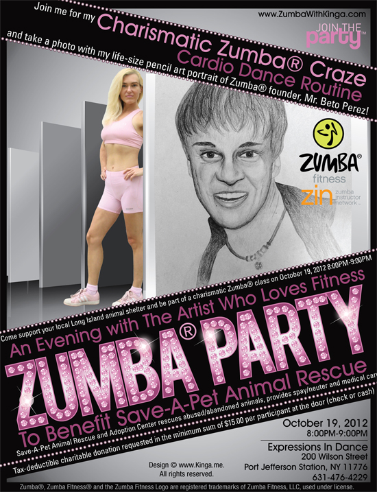 Zumba with Kinga - Zumba Charity Fundraiser Event - Save-A-Pet Animal Rescue